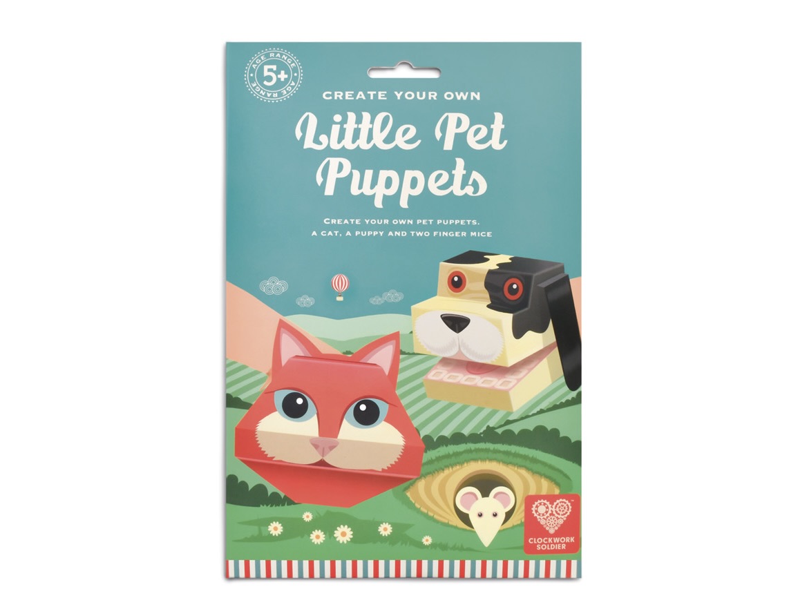 Make 2 Little Pet Puppets